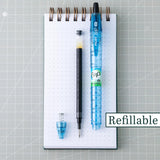 B2P Bottle-2-Pen Recycled Gel Pen, Retractable, Fine 0.7 mm, Assorted Ink and Barrel Colors, 5/Pack