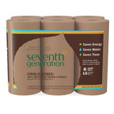 Seventh Generation 100% Recycled Unbleached Paper Towels 6 count