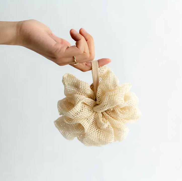 Shower Pouf | Organic Cotton