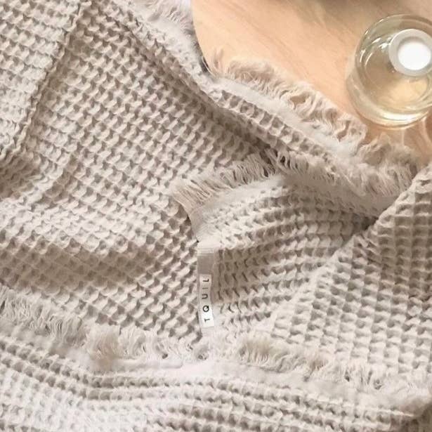 Waffle Soft 100% Turkish Cotton Blanket