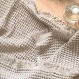 Waffle Soft 100% Turkish Cotton Blanket
