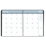 House of Doolittle (HOD262092) Monthly Calendar Planner 2 Year Black Hard Cover 8-1/2 x 11