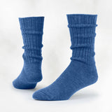 Organic Wool Crew Socks, 2 Pairs/Pack