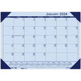 House of Doolittle (HOD12473) Ecotones Desk Pad Calendar, Orchid 22 x 17