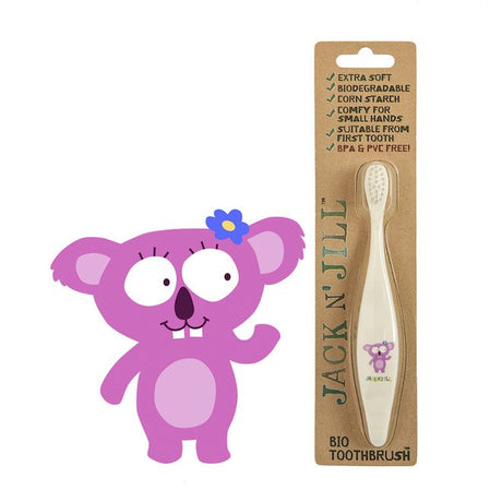 Jack n Jill Bio toothbrush for toddlers Koala